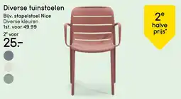 Leen Bakker Diverse tuinstoelen aanbieding