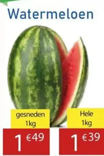 Tanger Markt Watermeloen aanbieding