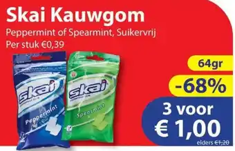Die Grenze Skai Kauwgom aanbieding