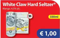 Die Grenze White Claw Hard Seltzer aanbieding