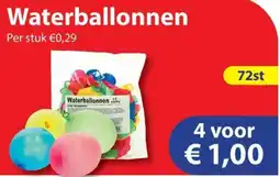 Die Grenze Waterballonnen aanbieding