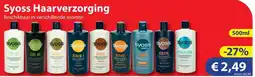 Die Grenze Syoss Haarverzorging aanbieding