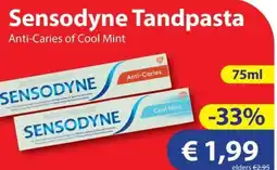 Die Grenze Sensodyne Tandpasta aanbieding