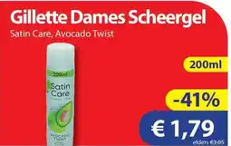 Die Grenze Gillette Dames Scheergel aanbieding
