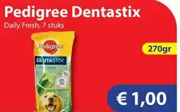 Die Grenze Pedigree Dentastix aanbieding