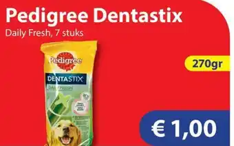 Die Grenze Pedigree Dentastix aanbieding