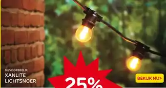 Praxis Xanlite lichtsnoer aanbieding