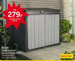 Praxis Keter opbergkast elite-store pro aanbieding