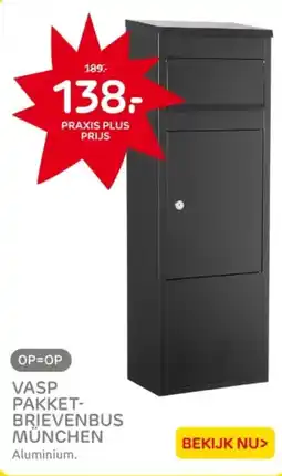 Praxis Vasp pakket brievenbus münchen aanbieding