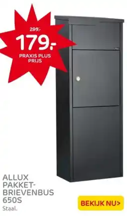 Praxis Allux pakket brievenbus aanbieding