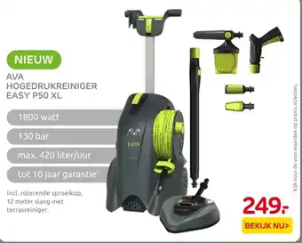 Praxis Ava hogedrukreiniger easy P50 XL aanbieding