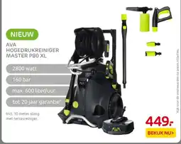 Praxis AVA Hogedrukreiniger master P80 XL aanbieding