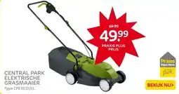 Praxis Central park elektrische grasmaaier aanbieding