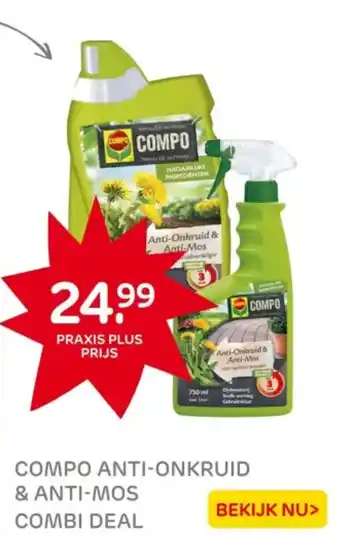 Praxis Compo anti Anti-Onkruid & Anti Mos onkruid aanbieding