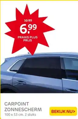 Praxis Carpoint zonnescherm aanbieding