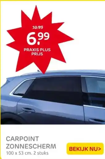 Praxis Carpoint zonnescherm aanbieding