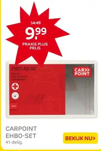 Praxis Carpoint ehbo set aanbieding