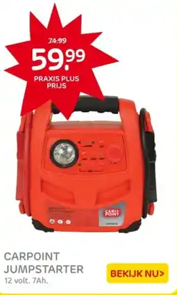 Praxis Carpoint jumpstarter aanbieding