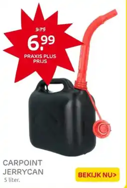 Praxis Carpoint jerrycan aanbieding