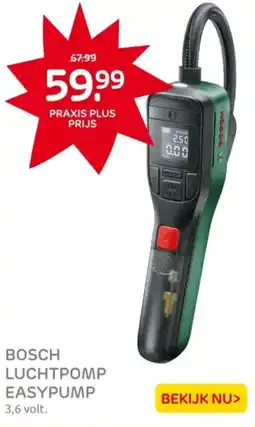 Praxis Bosch luchtpomp easypump aanbieding