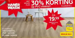 Praxis DECOMODE PVC VLOER PLANK SENSE aanbieding
