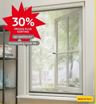 Praxis Op raamhorren aanbieding
