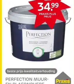 Praxis Perfection muur- en plafondverf aanbieding