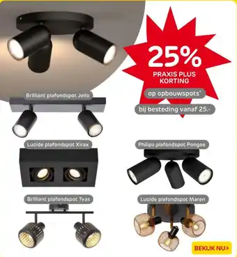 Praxis Op opbouwspots aanbieding