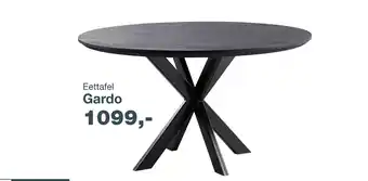 IN.HOUSE Eettafel Gardo aanbieding