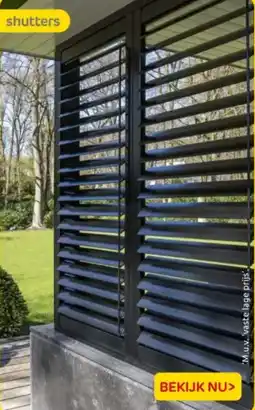 Praxis Shutters aanbieding