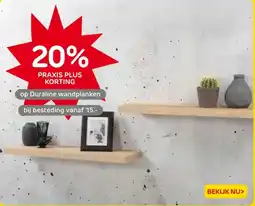 Praxis Op duraline wandplanken aanbieding
