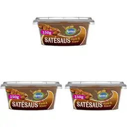 Albert Heijn Remia Satésaus kant en klaar 3-pack aanbieding