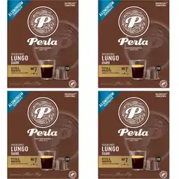 Albert Heijn Perla Huisblends Lungo dark capsules 4-pack aanbieding