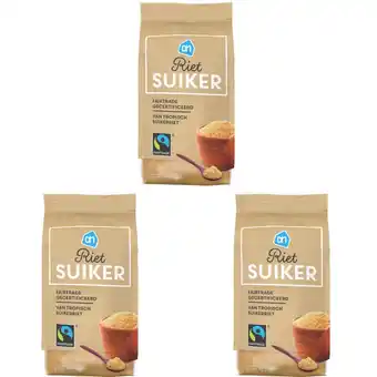 Albert Heijn AH Rietsuiker 3-pack aanbieding
