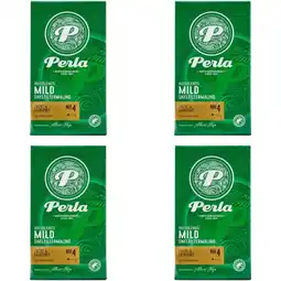 Albert Heijn Perla Huisblends Mild snelfiltermaling 4-pack aanbieding