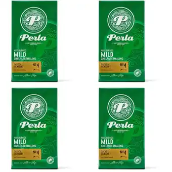Albert Heijn Perla Huisblends Mild snelfiltermaling 4-pack aanbieding