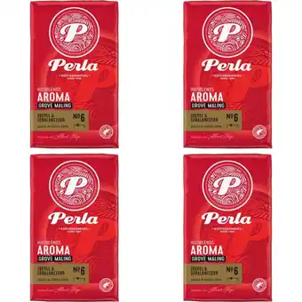 Albert Heijn Perla Huisblends Aroma grove maling 4-pack aanbieding