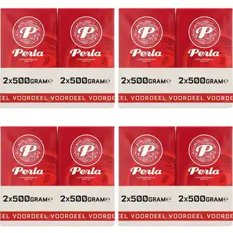 Albert Heijn Perla Huisblends Aroma snelfiltermaling 4-pack aanbieding
