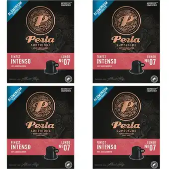 Albert Heijn Perla Superiore Finest intenso lungo capsules 4-pack aanbieding
