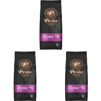 Albert Heijn Perla Superiore Finest originale koffiebonen 3-pack aanbieding