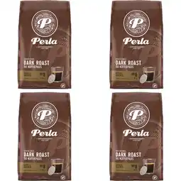 Albert Heijn Perla Huisblends Dark roast koffiepads 4-pack aanbieding