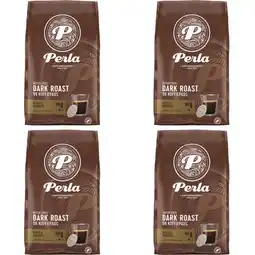 Albert Heijn Perla Huisblends Dark roast koffiepads 4-pack aanbieding
