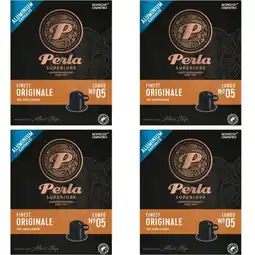 Albert Heijn Perla Superiore Finest originale lungo capsules 4-pack aanbieding