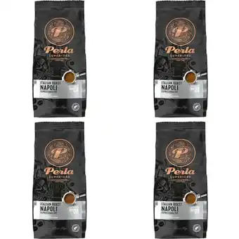 Albert Heijn Perla Superiore Italian Napoli espressomalin 4-pack aanbieding