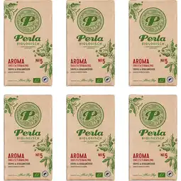 Albert Heijn Perla Biologisch Aroma snelfiltermaling 6-pack aanbieding