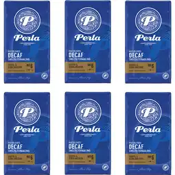Albert Heijn Perla Huisblends Decaf snelfiltermaling 6-pack aanbieding