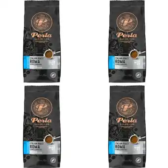 Albert Heijn Perla Superiore Italian Roma espressomaling 4-pack aanbieding