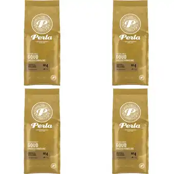 Albert Heijn Perla Huisblends Goud snelfiltermaling 4-pack aanbieding