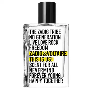 Douglas Zadig&Voltaire This is us! For Women and Men Eau de Toilette aanbieding