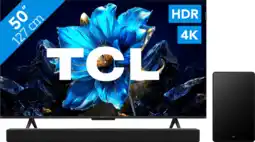 Coolblue TCL 50 QLED P71K 4K (2025) + TCL Q65H aanbieding